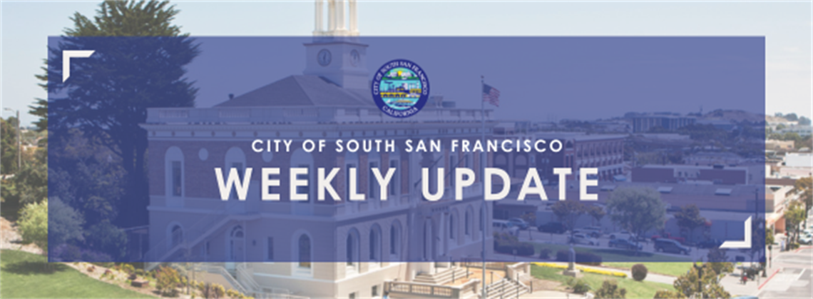 Weekly Update Thumbnail with photo of City Hall