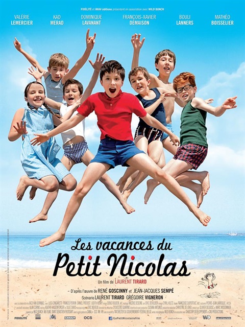 Image of Nicholas on Holiday movie poster in French