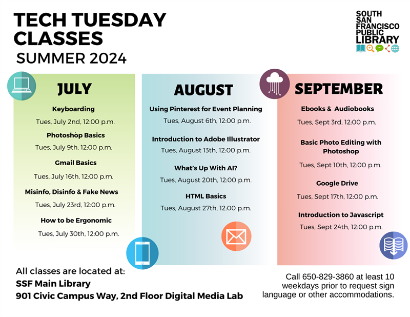 Tech Tuesday Summer 2024