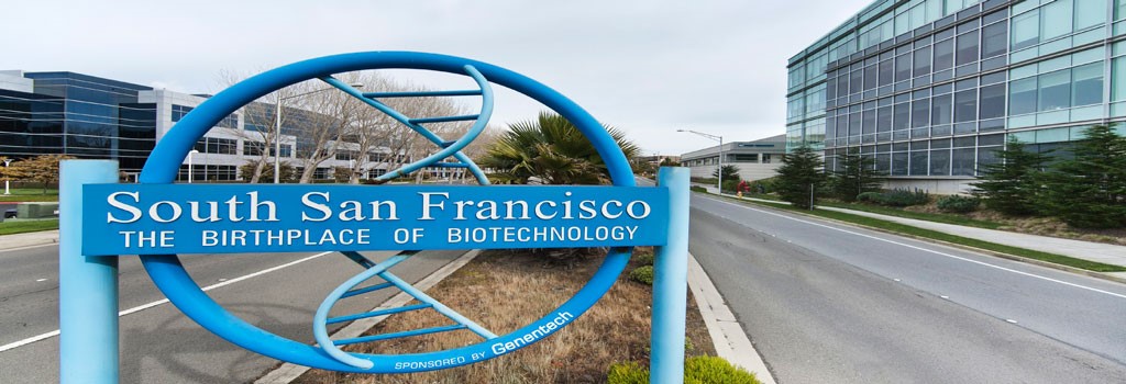 Birthplace of Biotechnology Sign