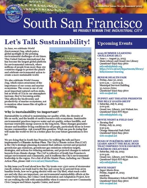 South San Francisco Newsletter