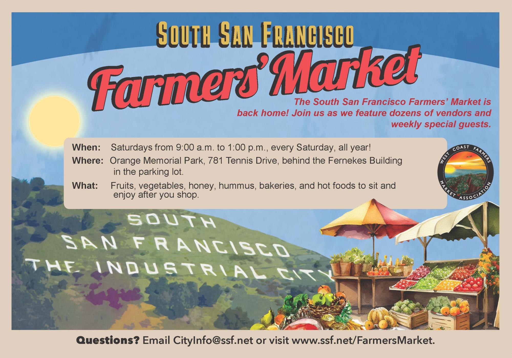 SSF Farmers Market Flyer