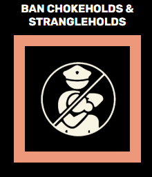 Ban chokeholds & strongholds