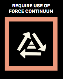 require use of force continuum